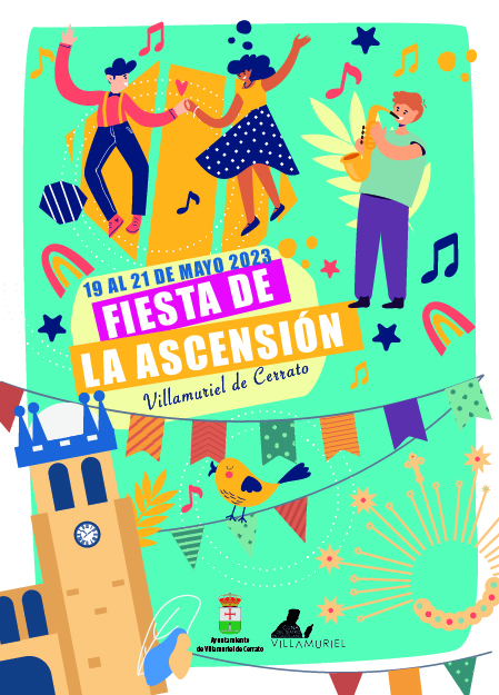 Fiestas patronales de la Ascensión 2023 Villamuriel de Cerrato